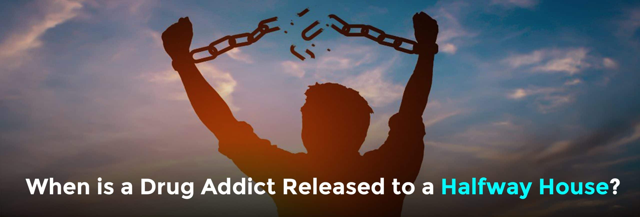 When is a Drug Addict Released to a Halfway House?